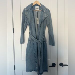 Dynamite Denim Trench Coat